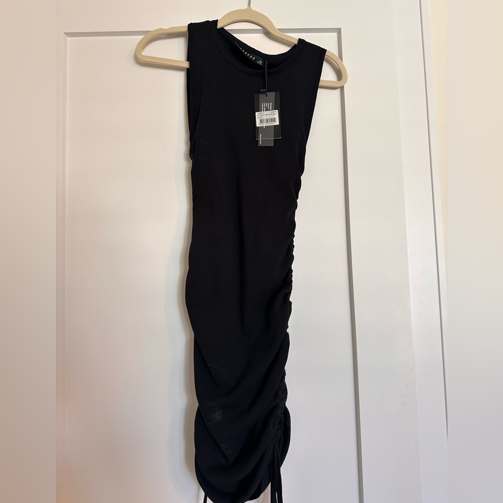 Lioness military mini dress, black XS